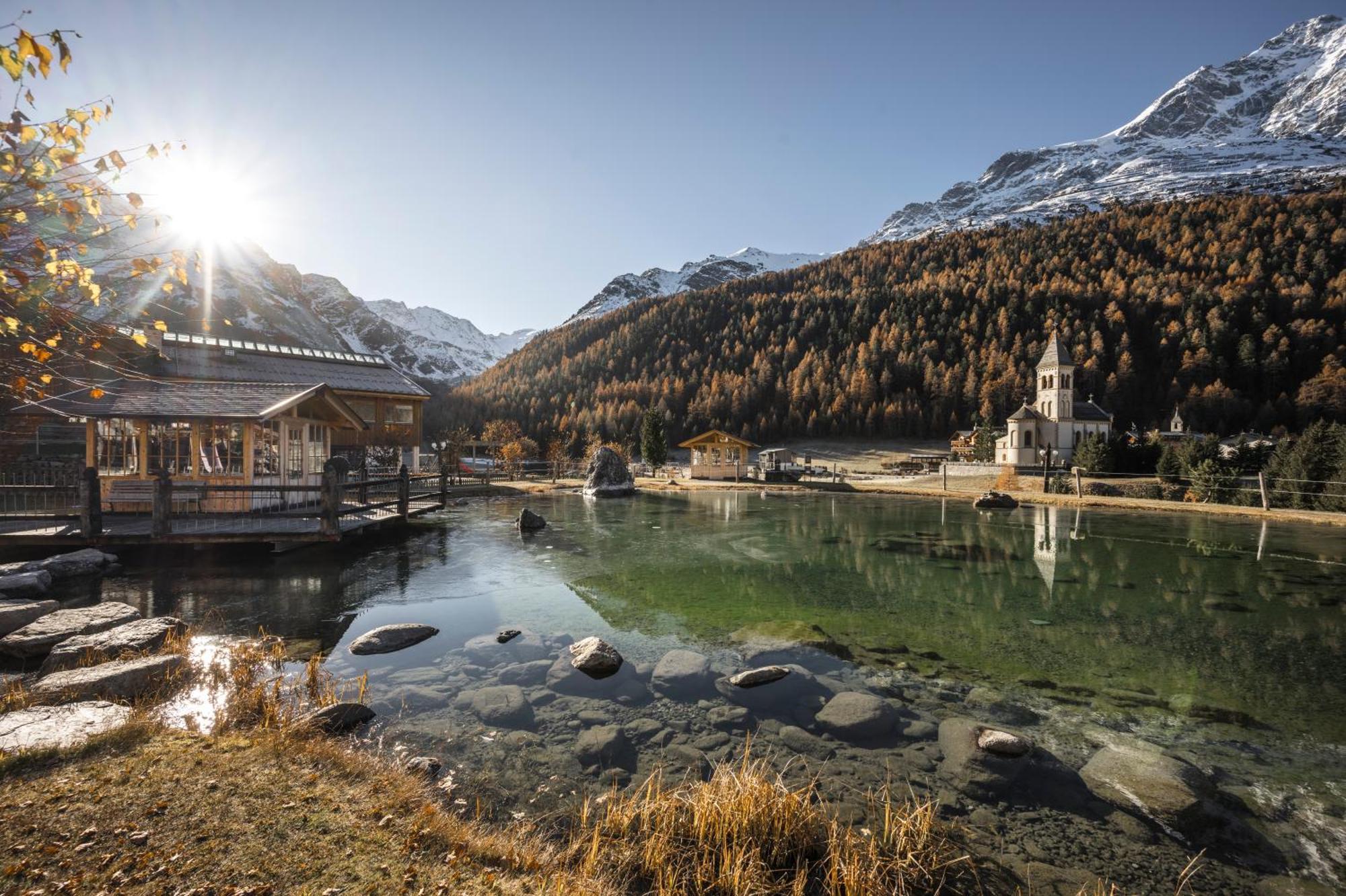 Die Post Am Ortler Solda Exterior foto